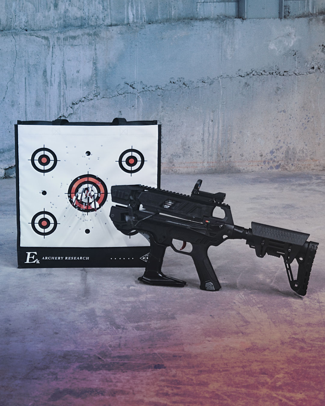 REVO 7 repeating crossbow ready for a rapid-fire shooting session